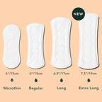 Rael Panty Liners for Women, Organic Cotton Cover - Image 5