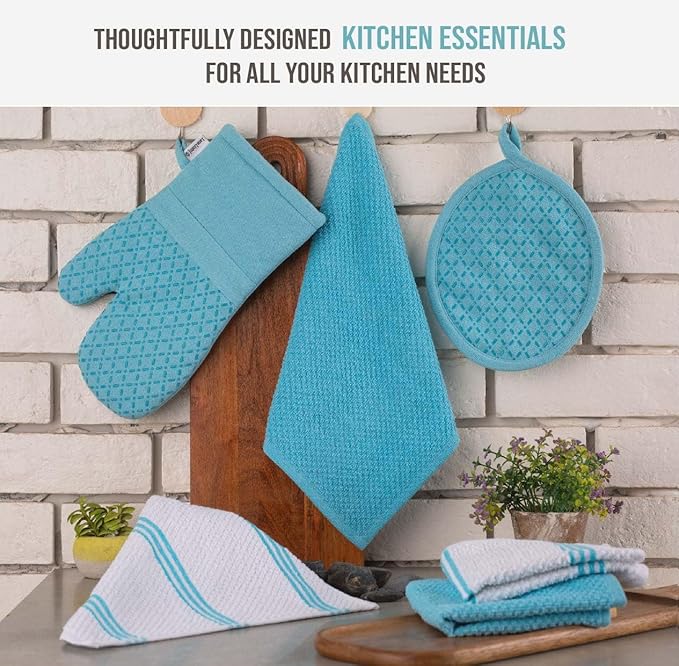 Lane Linen 16Pc Kitchen Towel Set - Image 3