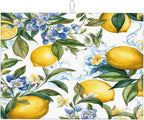 Lemon Dish Drying Mat for Kitchen Counter Protector and Decoration Super by Ovitssrk