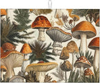 Mushroom Forest Dish Drying Mats by Unknown