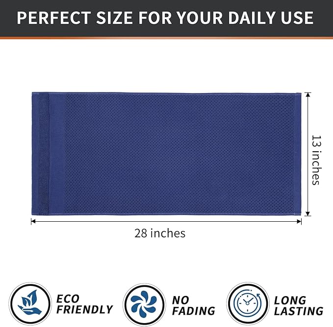 Homaxy 100% Cotton Waffle Weave Kitchen Towels, 13 x 28 Inches Super Absorbent - Image 5