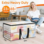 Fab totes Moving Bags Extra Heavy Duty Oversized Storage Bags - Image 2