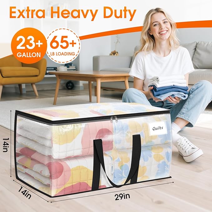 Fab totes Moving Bags Extra Heavy Duty Oversized Storage Bags - Image 2