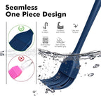 HOTEC 2 pieces Set Basting Brushes Silicone Heat Resistant Pastry Brushes - Image 6