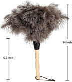 2pcs Ostrich Feather Dusters Natural Feathers Duster - Image 2