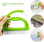 8 Pack Grout Cleaner Brush, Hand-held Groove Gap Cleaning Tools Tile Joint - Image 2