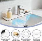 Faucet Mat for Kitchen Sink, Diatomite Stone Drying Mat & Sink Protector - Image 5