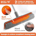 Eazer Floor Scrubber Brush, 2-in-1 Deck Scrubber Brush - Image 4