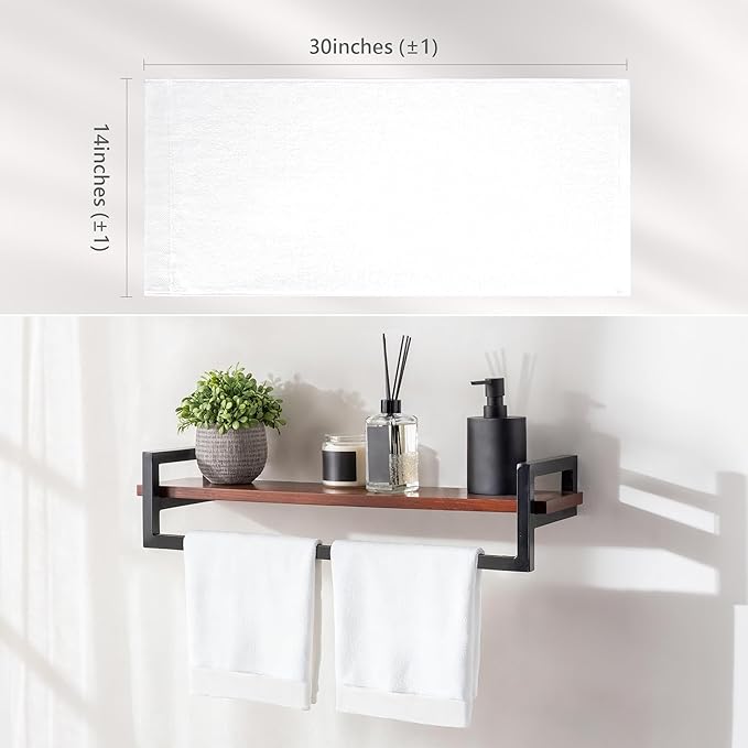 Hand Towel - 100% Cotton White Towels - Image 6
