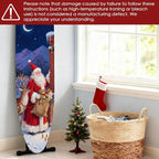 Nuxovilar Ironing Board Cover Santa and Deer Pattern Polyester 15x54 Inches - Image 6