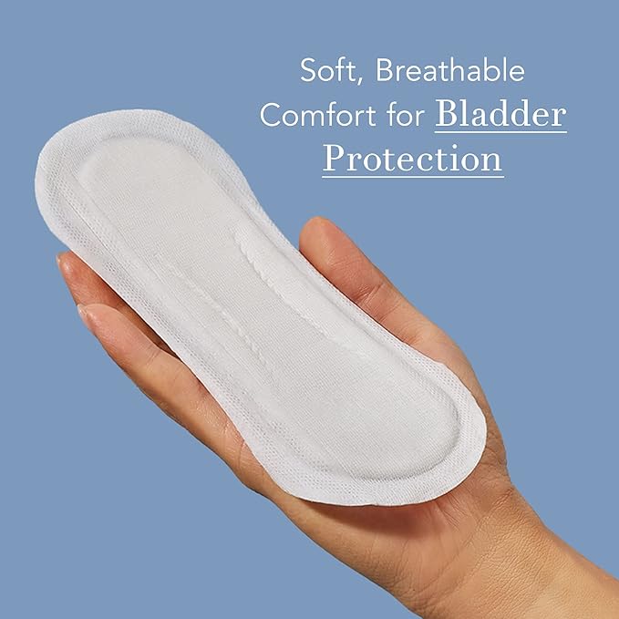 Rael Incontinence Liners for Women, Organic Cotton Cover, Postpartum Essential - Image 2