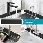 2PCS Customizable Faucet Mat for Kitchen Sink: 30"L x 5.5"W Quick Drying - Image 4