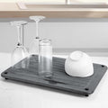 Stone Dish Drying Mats for Kitchen Counter 15.7"x 11.8" Quick Dry Stone Drying by Unknown
