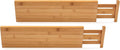 Lipper International 8897 Bamboo Wood Custom Fit Adjustable Deep Kitchen Drawer by LipperInternational