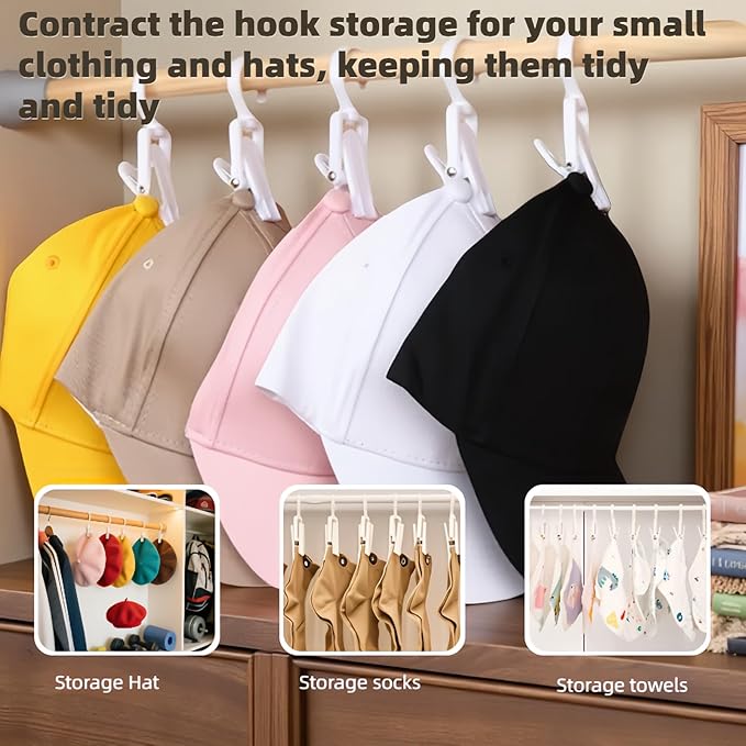 10-Pack Heavy Duty Swivel Clothes Pins - Image 4