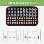 ALKOO Battery Organizer Storage Holder Case Box - Image 2