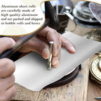 Yaocom 1 Roll Aluminum Metal Crafts DIY Foil 12 Inch x 40 ft x 0.1 mm Thick - Image 6