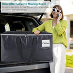 Moving Bags Heavy Duty with Strong Zippers and Handles Collapsible Moving - Image 5