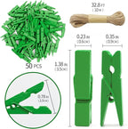 Clothes pins Green - Image 2