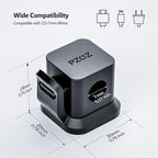 PZOZ 6 Pack Cord Organizer, Adhesive Charger Cable Clips, Wire Holder Keeper - Image 6