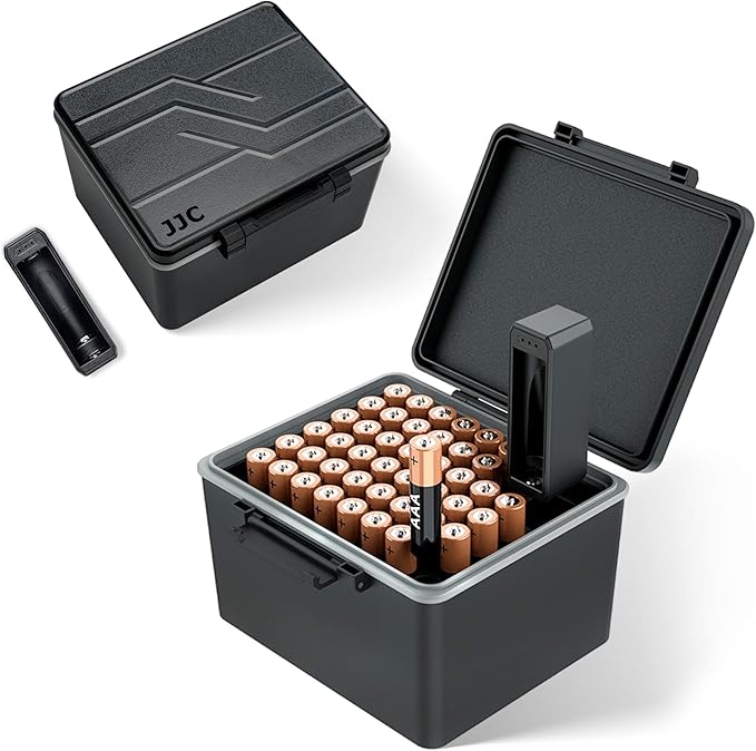 JJC 44 Slots AAA Triple A Battery Case Holder by JJC