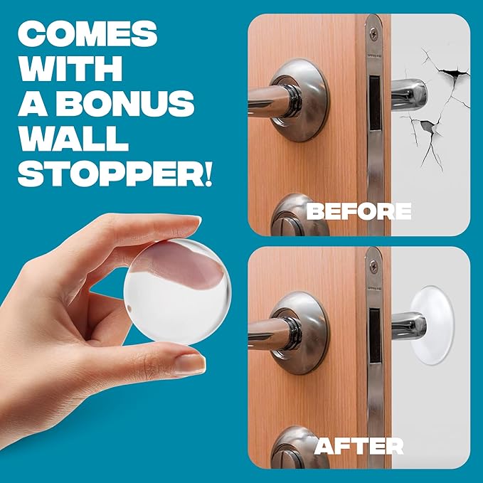 Strongest Home 2-Pack XL Heavy Duty Door Stoppers - Image 8