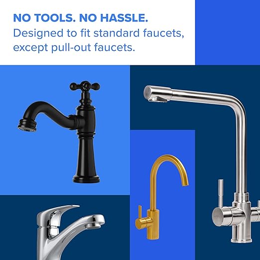 Brita Faucet Mount Water Filter System, No-Wait Filtration, Easy Install - Image 8
