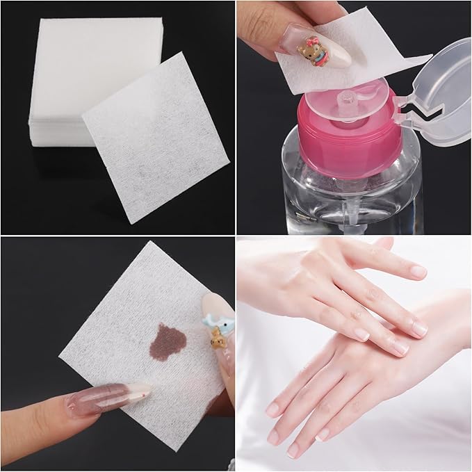 BTYMS 650 Pcs Lint Free Nail Wipes - Image 4