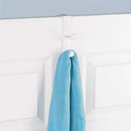 iDesign Over The Door Plastic Dual Hook Hanger - Image 2