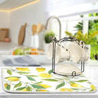 Absorbent Dish Drying Mat for Kitchen Counter - Image 5