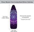 Home Ironing Board Cover, Boho Flower Heat Reflective Tie-Dye Ironing Board - Image 6