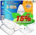 ALLCLEAN 10 Gallon Trash Bags, Ultra-Strong Unscented Heavy-Duty Medium by ALLCLEAN