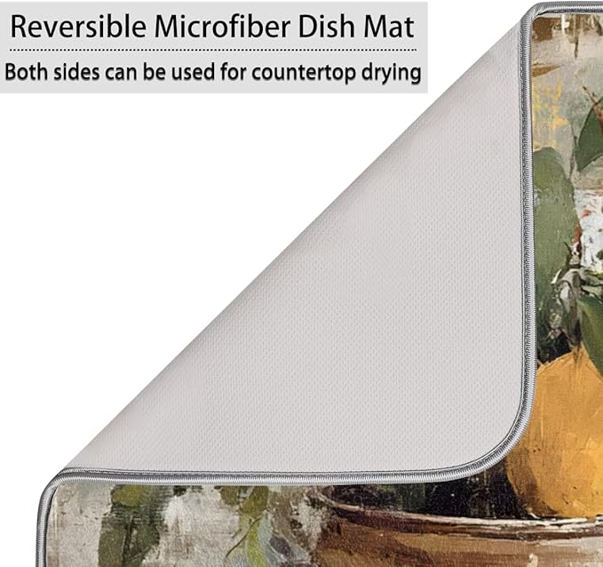 Dish Drying Mats with Hanging Loop - Image 5