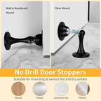 Bak Bo 2 Pack Magnetic Door Stopper, Strong Magnetic Door Holder Keep Door Open - Image 4