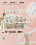 SONGMICS Kids Hangers 60 Pack, Plastic Baby Hangers - Image 5
