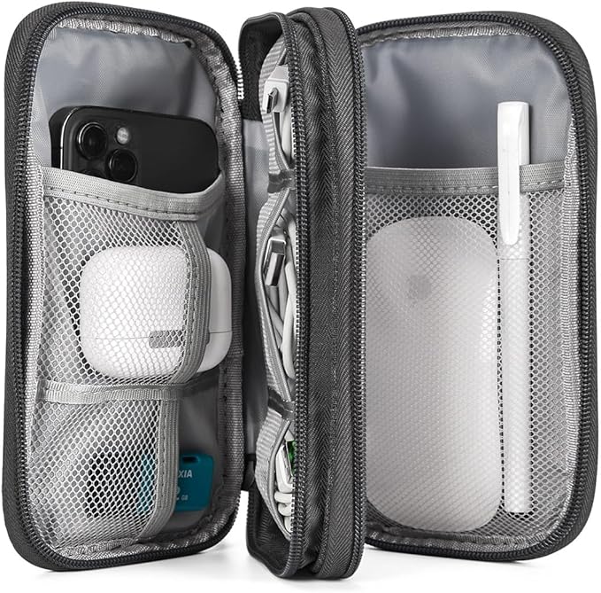 Travel Cord Organizer Electronics Organizer Travel Case, Travel Cable Organizer - Image 4