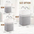 Laundry Basket Hamper, Blanket Storage, Dirty Clothes Hamper - Image 5