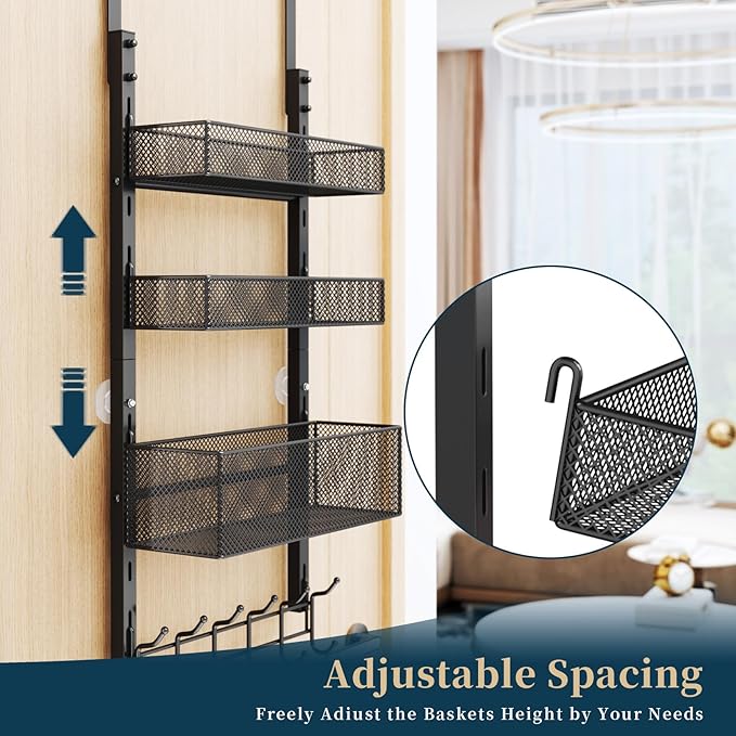 Consumest Over The Door Hooks Organizer - Image 2