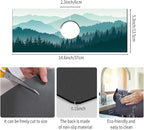 Absorbent Splash Guard Mat for Kitchen Sink, 15×5.5 Inch Cute Fast Drying Drip - Image 5