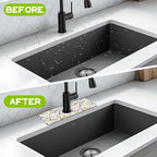 Kitchen Sink Splash Colorful Mushrooms Guard Faucet Mat Super Absorbent Fast - Image 6