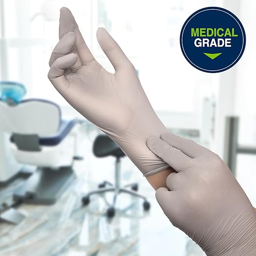 HALYARD Sterling SG Nitrile Powder-Free Exam Gloves, 3.7 mil, 9.5 Inches - Image 3