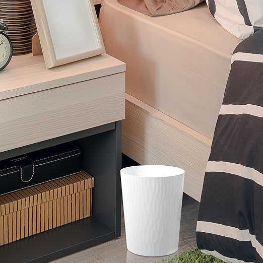 UUJOLY Small Trash Can Wastebasket Garbage Can Container Bins - Image 6