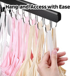 2 Pack Bra Hanger for Closet Organizer, Premium Wooden Tank Top Hangers - Image 5