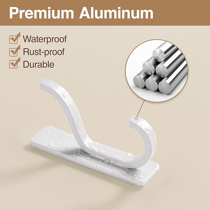 pickpiff Adhesive Wall Coat Hooks - Image 7