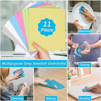 Lucomb 11 Pack Swedish Dish Cloths - Image 2