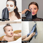 SINLAND Microfiber Facial Cloths Fast Drying Washcloth 12inch x 12inch - Image 7