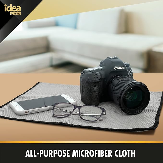 Idea Home Premium Fish Scale Microfiber Cloth – Ultra-Clear, Lint-Free & - Image 3