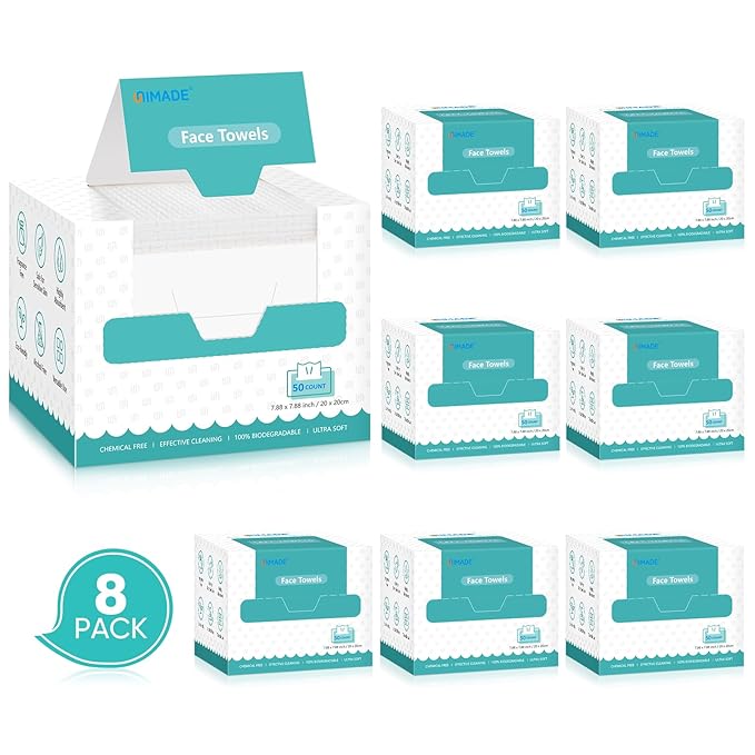 Face Towels, Ultra Soft Facial Towel by Unimade