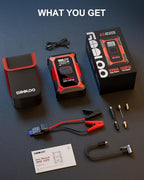 GOOLOO A3 Jump Starter with Air Compressor, 3000A Portable Car Battery Booster - Image 8