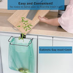 2 Pcs Large Stainless Steel Trash Bag Holder - Image 6